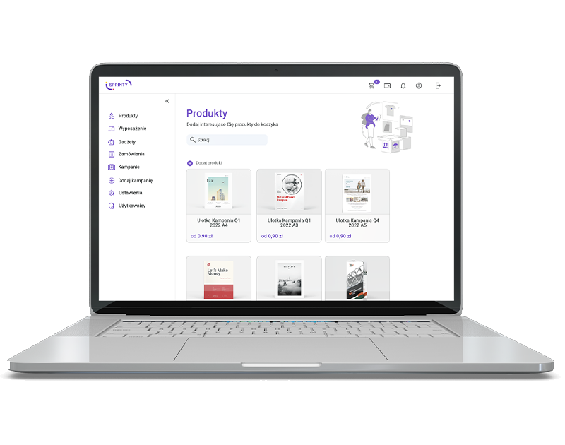 Sprinty - gotowe rozwiązanie e-commerce B2B